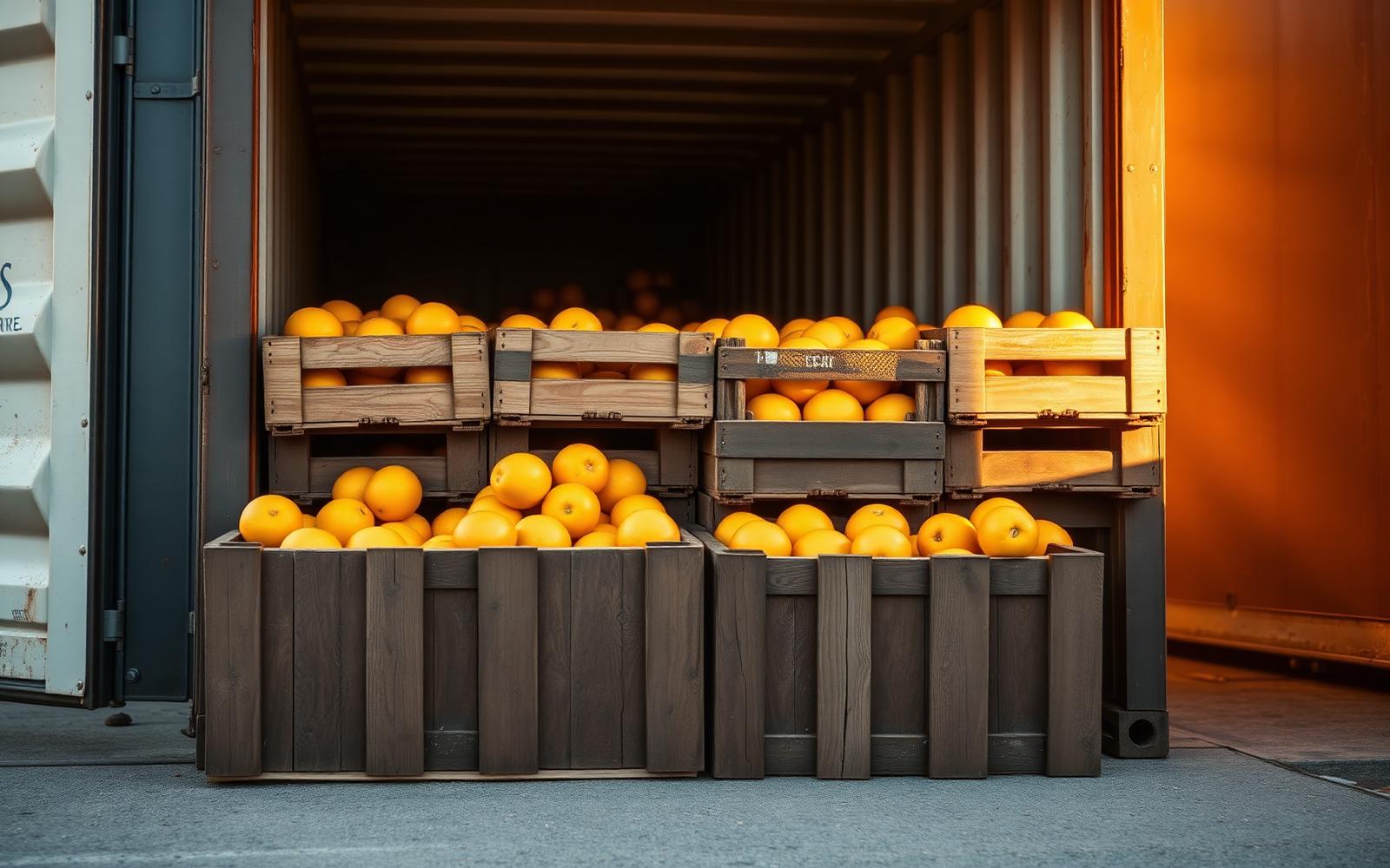 Citrus export cargo
