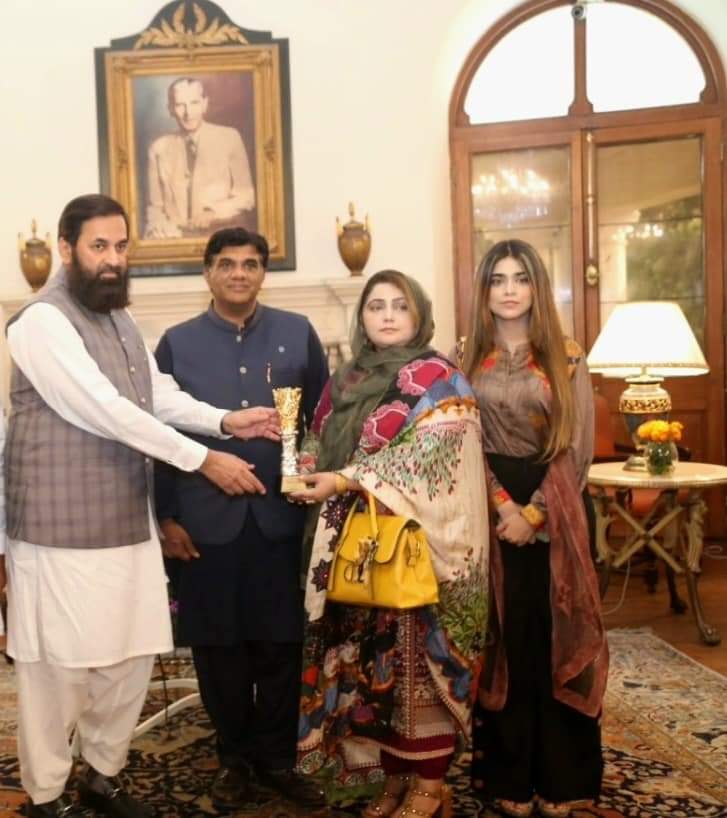 Governor of Punjab · 2022 — Dr. Attiqa Anwar Rehan Waince